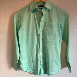 Chaps Kid’s Mint Green Button Down Shirt